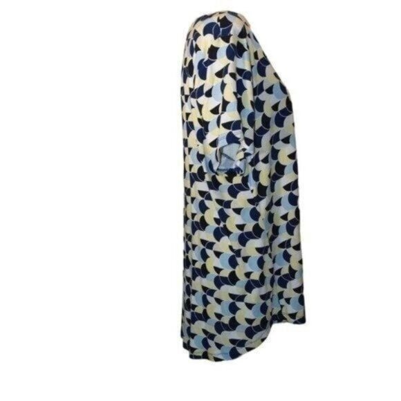 JM COLLECTION COLORFUL BLOUSE/TOP-SIZE: LARGE - Picture 3 of 4